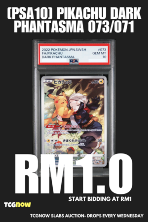 [PSA10] Pikachu Dark Phantasma 073/071