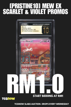 [PRISTINE10] Mew ex Scarlet & Violet Promos 053