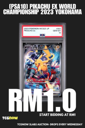 [PSA10] Pikachu ex World Championship 2023 Yokohama 001/030