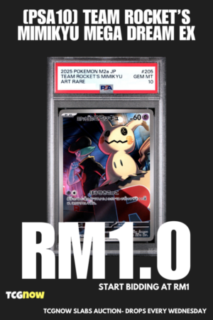[PSA10] Team Rocket's Mimikyu Mega Dream ex 205/193