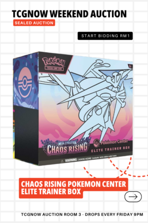 Chaos Rising Pokemon Center Elite Trainer Box