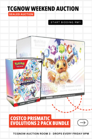 Costco Pokemon Prismatic Evolutions 2 Pack Trainer Box and Booster Bundle