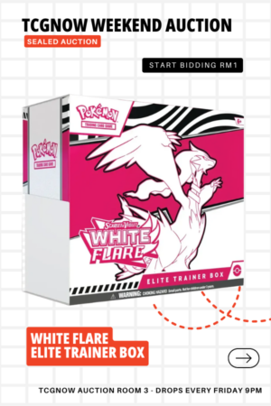 White Flare Elite Trainer Box