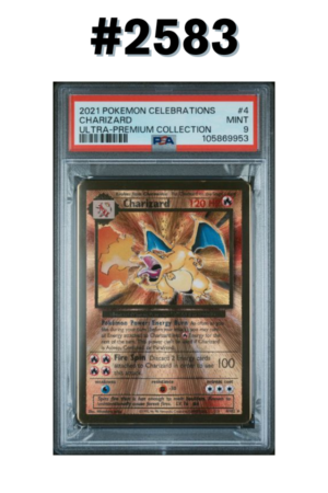 #2583 - [PSA 9] Metal Charizard (Premium Collection) – Celebrations #4