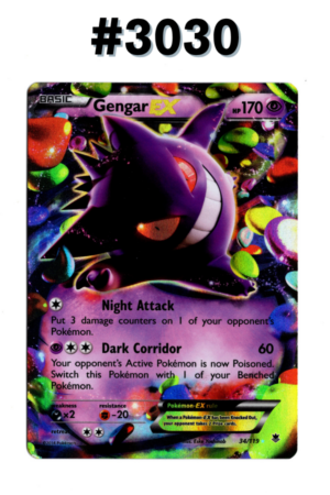 #3030 - Gengar EX – Phantom Forces #34/119