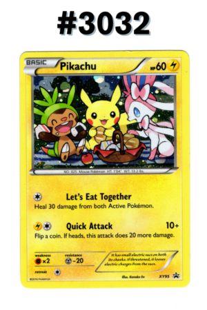 #3032 - Pikachu – XY Promos #XY95