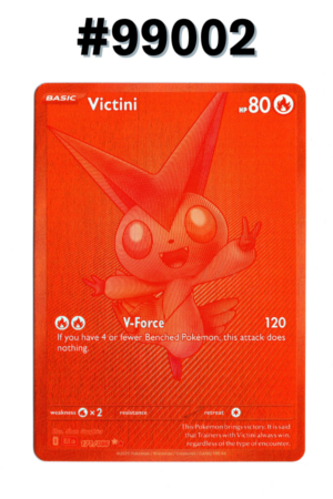 #99002 - Victini – Black Bolt #171/086 Reverse Master Ball