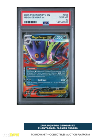 [PSA10] Mega Gengar ex Phantasmal Flames 056/094
