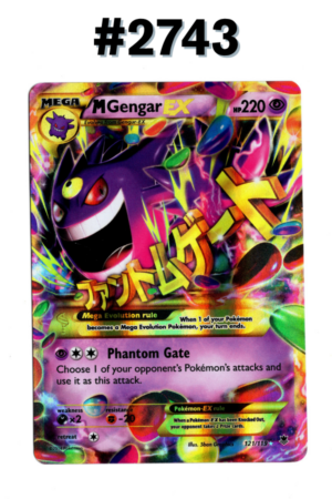#2743 - M Gengar EX – Phantom Forces #121/119