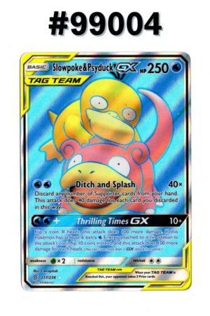 #99004 - Slowpoke & Psyduck GX – Unified Minds #217/236