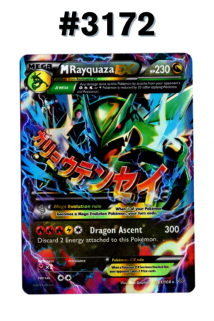 #3172 - M Rayquaza EX – Roaring Skies #61/108