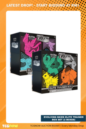 Evolving Skies Elite Trainer Box Set (2 Boxes)