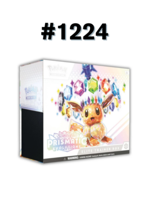 #1224 - Prismatic Evolutions Elite Trainer Box