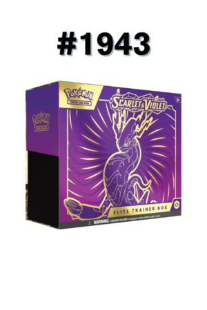 #1943 - Scarlet & Violet Elite Trainer Box (Miraidon)