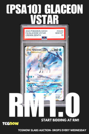 [PSA10] Glaceon VSTAR Crown Zenith GG40/GG70