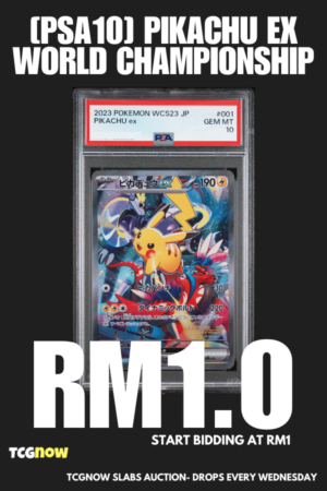 [PSA10] Pikachu ex World Championships 2023 Yokohama Deck Pikachu