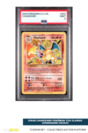 [PSA9] Charizard Pokémon TCG Classic (Charizard) 003/034