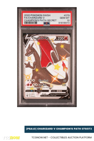 [PSA10] Charizard V Champion's Path 079/073