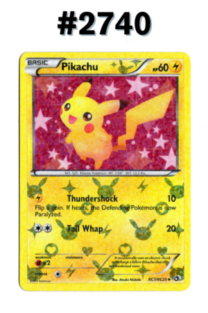#2740 - Pikachu – Legendary Treasures #RC7/RC25