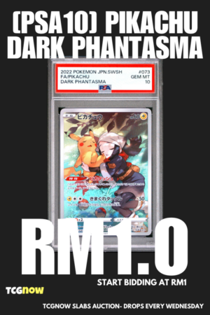 [PSA10] Pikachu Dark Phantasma 073/071