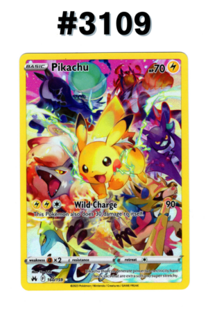 #3109 - Pikachu 160/159 (Near Mint)