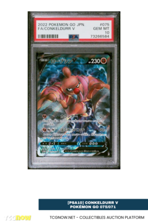 [PSA10] Conkeldurr V Pokémon GO 075/071
