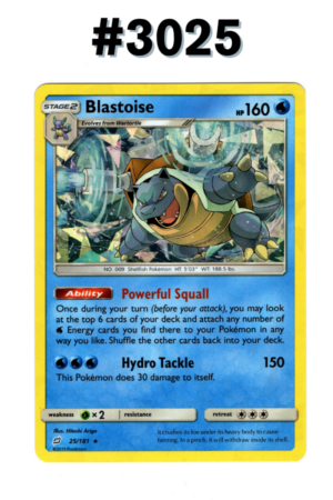 #3025 - Blastoise – Team Up