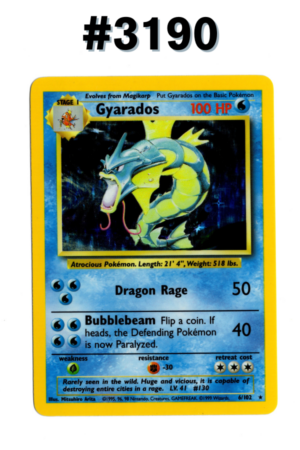 #3190 - Gyarados - Base Set Unlimited 6/102