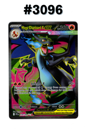 #3096 - Mega Charizard X ex – Phantasmal Flames #109/094