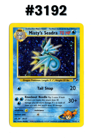 #3192 - Misty's Seadra - Gym Heroes Unlimited 9/132