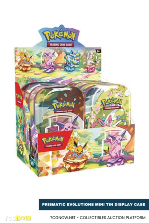 Prismatic Evolutions Mini Tin Display Case