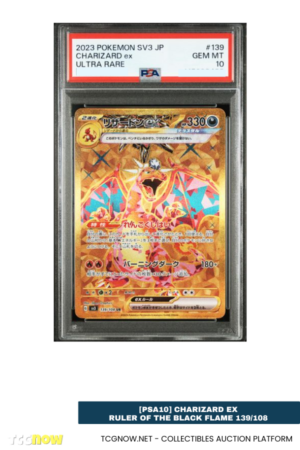 [PSA10] Charizard ex Ruler of the Black Flame 139/108