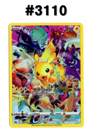 #3110 - Pikachu – Crown Zenith #160/159