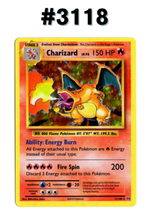 #3118 - Charizard – Evolutions #11/108