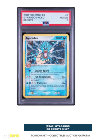 [PSA8] Gyarados EX Deoxys 8/107
