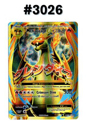 #3026 - M Charizard EX – Evolutions #101/108