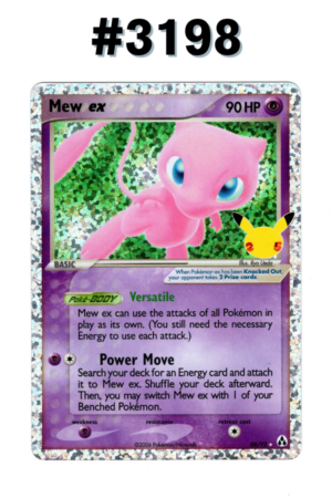 #3198 - Mew ex - Celebrations 88/92