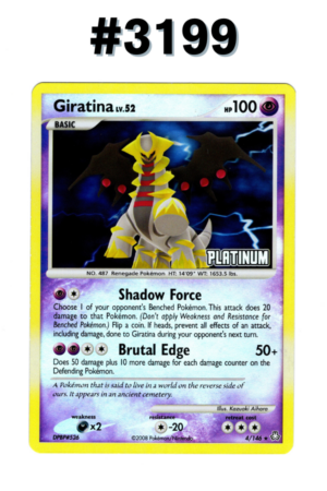#3199 - Giratina - Burger King Promos 4/146