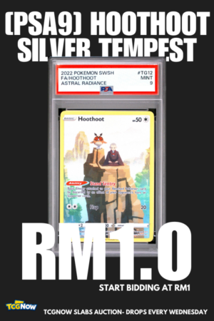 [PSA9] Hoothoot Silver Tempest TG12/TG30