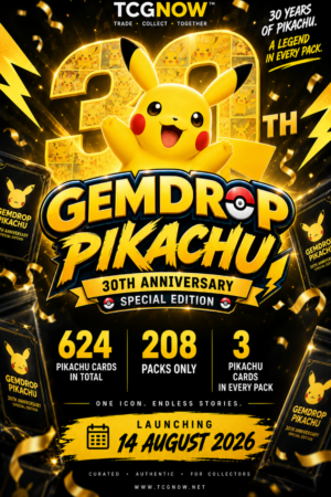 GemDrop Pikachu 30th Anniversary