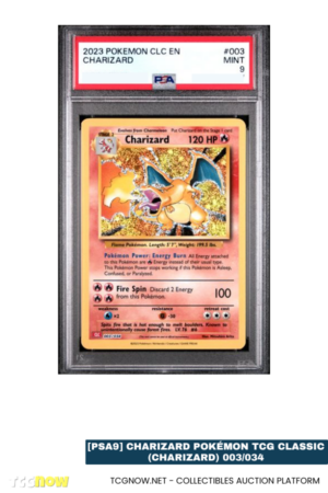 [PSA9] Charizard Pokémon TCG Classic (Charizard) 003/034
