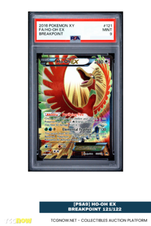 [PSA9] Ho-Oh EX BREAKpoint 121/122