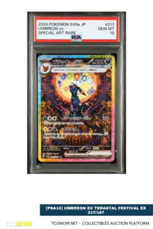 [PSA10] Umbreon ex Terastal Festival ex 217/187