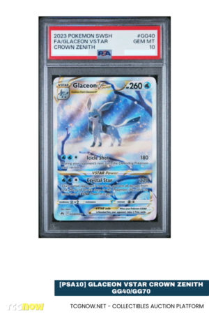 [PSA10] Glaceon VSTAR Crown Zenith GG40/GG70