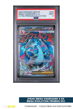 [PSA9] Mega Charizard X ex Mega Evolution Promos 23
