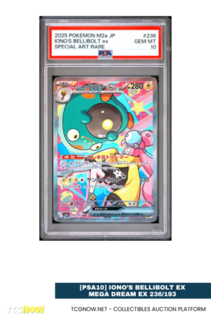 [PSA10] Iono's Bellibolt ex Mega Dream ex 236/193
