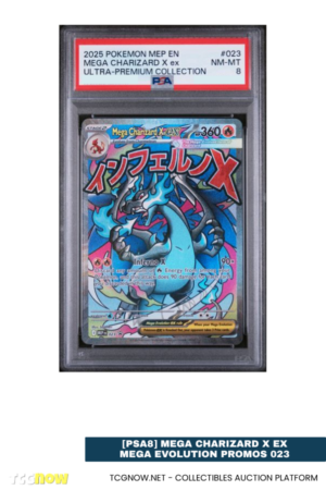 [PSA8] Mega Charizard X ex Mega Evolution Promos 23