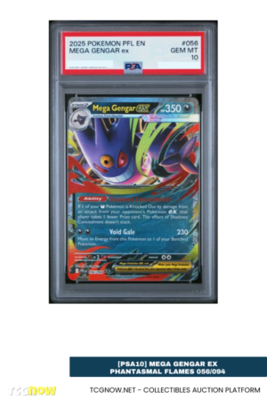 [PSA10] Mega Gengar ex Phantasmal Flames 056/094