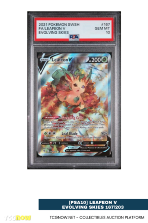 [PSA10] Leafeon V Evolving Skies 167/203