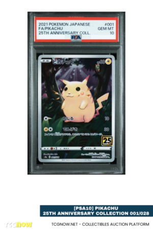 [PSA10] Pikachu 25th Anniversary Collection 001/028